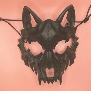 Hot Sale Halloween Decoration Party Fashion Dance Performance <strong>Mask</strong> Half Face <strong>Mask</strong> Bleeding <strong>Tiger</strong> Hag Dog Wolf <strong>Mask</strong> - Product Image 3