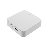 60*60*16mm cuadrado para puerta de enlace Bluetooth y carcasa de estación Base Material ABS WiFi + 4G IoT Tipo-C interfaz Host Shell