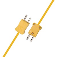 Pengontrol Suhu Sensor Pemeriksa Termokopel Tipe-k, Alat Analisis Kabel Kawat 50C Sampai 1200C Tahan Lama