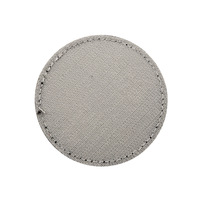 Badges lumineux en caoutchouc PVC pour l'identification du groupe sanguin Plusieurs couleurs avec support de boucle de crochet Patchs tactiques extérieurs