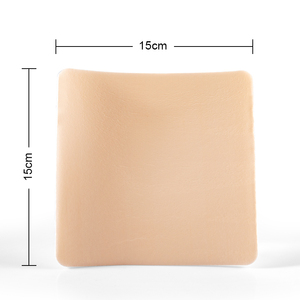 5x5cm selbst klebendes Isolat Externer Kontamination druck Ulkus pflaster PU-Schaum verband Wund verband Medical - Product Image 6