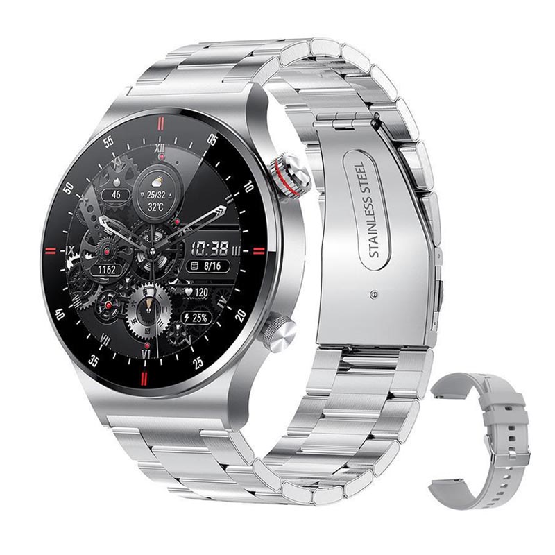 Silver Steel Strap