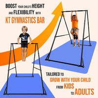Barre de traction horizontale autoportante en acier pour intérieur et extérieur, usage domestique, pour adultes et enfants, entraînement de force et d'étirement, salle de sport