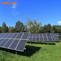 Support de montage au sol pour panneaux solaires en acier Soeasy