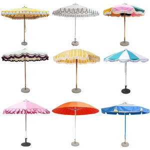 Parasol de jardin en aluminium robuste pour terrasse, vente en gros d'usine, logo commercial pour <span class=keywords><strong>restaurant</strong></span> - Product Image 1