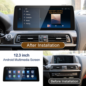 CNSTWEI ID8 Qualcomm Snapdragon665 Android 14 Wireless CarPlay AUTO สำหรับ BMW ซีรีส์ 6 F12 F13 CIC NBT เครื่องเล่นมัลติมีเดียในรถยนต์พร้อมระบบนำทาง GPS - Product Image 3