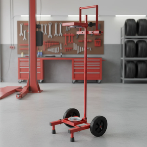 EVER-LEADING LD-AU5211 Supporto Mobile <span class=keywords><strong>in</strong></span> Metallo per Pellicola Protettiva, Dispenser Regolabile <span class=keywords><strong>in</strong></span> Altezza per Fogli di Plastica per <span class=keywords><strong>Carrozzeria</strong></span> e Officina di Verniciatura - Product Image 5