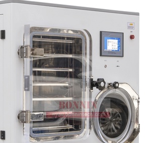 Lyophilisateur automatique LGJ-20F/50F/100F pour aliments, machine de séchage par congélation sous vide, 220V, écran tactile couleur LCD 7 pouces, moteur de pompe - Product Image 3