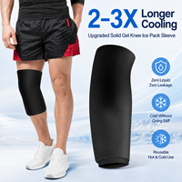 Manchons de compression OEM Soft Touch chaud/froid avec gel rafraîchissant pour la récupération post-exercice et le soutien quotidien