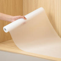 Tapis de table extra long en EVA, moderne et simple, pour tiroirs de cuisine, non adhésif, antidérapant, imperméable, non toxique, résistant à l'huile, transparent