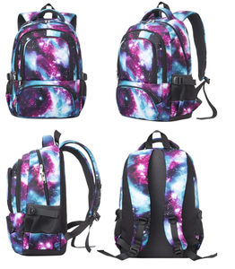 Nylon durable Filles Softback Lettre Enfants Sac à dos Fermeture à glissière Oxford Polyester Doublé À La Mode École Primaire Bookbags - Product Image 2