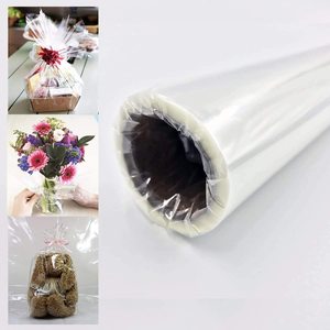 <span class=keywords><strong>Film</strong></span> d'emballage transparent pour friandises de Noël personnalisé, irisé, OPP, BOPP, blanc, Healifty, rouleaux, fleurs pour anniversaire - Product Image 5