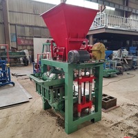 Machine à briques de ciment, machine à briques creuses, machine automatique de formage de blocs 4-35 avec moule personnalisé