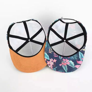 Высококачественная пользовательская 5-панельная плоская полевая крышка с сублимационной печатью в стиле хип-хоп Gorras - Product Image 3