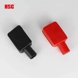 Chất lượng cao PVC thiết bị đầu cuối bìa mềm cao su tích cực tiêu cực thiết bị đầu cuối cap <span class=keywords><strong>Protector</strong></span> pin thiết bị đầu cuối Bìa <span class=keywords><strong>Red</strong></span> & Đen - Product Image 2