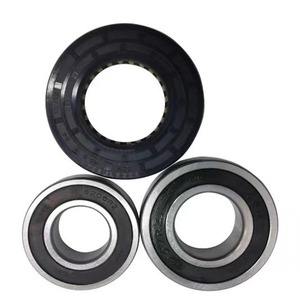 Retén de aceite para lavadora 45.5x84x10x12, accesorio de rodamiento 6206, rodamiento 6207, de acero duradero para el hogar - Product Image 1