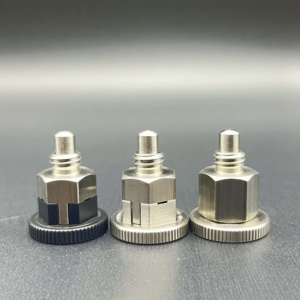 Perno de Indexación Mini de Acero Inoxidable, Perno de Resorte Autoblocante, Perilla M5 M6 M8 M10, Rectificado Magnéticamente - Product Image 1