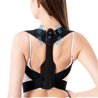 Logo personnalisé réglable en gros soutien de la posture de l'épaule du dos ceinture supérieure du dos correcteur de posture intelligent