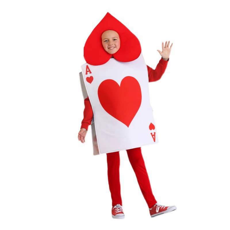 Cartes à jouer pour enfants rouges