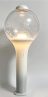 Bâton lumineux LED sphérique portable OEM ODM avec logo personnalisé, baguette lumineuse pour festivals, bars, concerts, accessoires de cheering