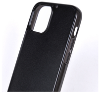 Casing HP Sunny Groove Adhesive PC TPU Hitam Polos, Tebal 1.0mm, Anti Jatuh, Tahan Air, Anti Guncangan, Hard Case Pelindung Belakang Ponsel