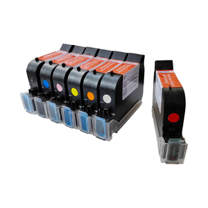 Cartuccia completa da 42 ml di inchiostro a solvente bianco INCODE per stampanti a getto d'inchiostro termico, data di scadenza e batch, confezione originale sfusa - Product Image 3
