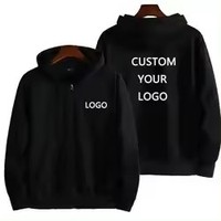 Veste/Sweat-shirt d'hiver unisexe à manches longues, coupe ajustée, respirante, anti-plis, avec broderie ou impression de logo personnalisé