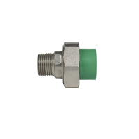 Matériel de plomberie de haute qualité Ppr mâle Union Machine à souder raccords de tuyauterie connexion de mamelon femelle