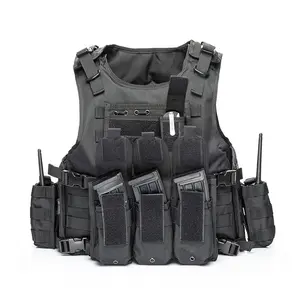 Durable Wilderness Hiking Survival Gear Modular Combination Quick Release MOLLE System Tactical Vest