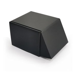 Rắn quần áo các tông màu đen biểu tượng tùy chỉnh món quà đôi gấp đồ trang sức bao bì hộp giấy - Product Image 5