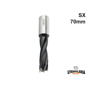 Brocas modulares HW Klein para agujeros ciegos, Rotación izquierda, 70 mm - Product Image 1