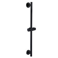 Barra Deslizante para Ducha de Mano, Clásica y Duradera, para Montar en la Pared, Ajustable, de Plástico ABS y Acero Inoxidable, Sistema de Ducha Termostática