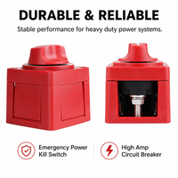 Interrupteur de déconnexion de batterie 6006 à 6011, interrupteur rotatif d'isolement pour couper l'alimentation, pour voiture, camping-car, bateau, yacht, modification marine