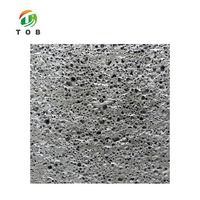 Panneaux en mousse d'aluminium à cellules ouvertes sphériques TOB, épaisseur 10 mm, pureté 98 %