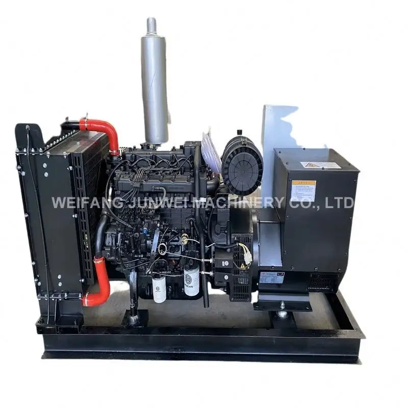 30KW 37.5KVA generatore diesel Yuchai motore con alternatore in rame puro brushless dispositivo super silenzioso raffreddato ad acqua genset