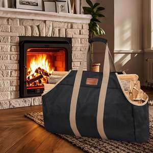 Free Sample Durable Log Carrier Bag for Outdoor <b>Camping</b> Firewood for Convenient <b>Storage</b> and Transportation - Product Image 4