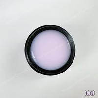 Gel de construction transparent nude 185 séries 48 couleurs OEM en gros, gel d'extension d'ongles UV LED pour salon de manucure et manucure DIY