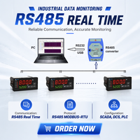 Indicador de Proceso Digital MPD510 CE de Alta Precisión (0.2%FS) con Entrada Universal, Pantalla LED de 7 Segmentos y Opciones de 4-20mA, RS485 y Relé