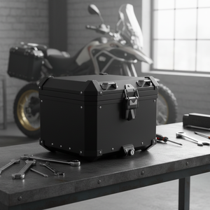 TCMT Boîte à bagages arrière en aluminium 38L ADV, coffre de rangement adapté à la moto <span class=keywords><strong>BMW</strong></span> R1300GS 2023-2025 2024 R 1300 GS XF2910066-01-B - Product Image 1
