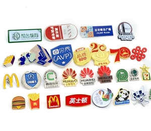 Broches de Metal Esmaltado Modernos y Ecológicos con Logotipo Personalizado, Estilo Feng Shui, para Ropa, Sombreros y Accesorios de Moda - Venta al Por Mayor - Product Image 3