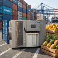 Warmtepomp fruitdroogmachine voor Europese producenten van gedroogd fruit