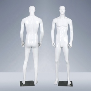 Wholesale Fiberglass <strong>Full</strong> <strong>Body</strong> Men <strong>Suit</strong> Muscle Male Mannequin Whole <strong>Body</strong> Dummy Standing White Man Mannequin for Luxury <strong>Suits</strong> - Product Image 6