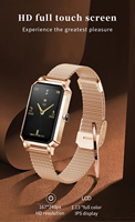 Reloj Inteligente de Acero Inoxidable para Mujer, Reloj Inteligente de Moda para Hombre, Resistente al Agua IP68, Llamadas por Bluetooth, Reloj Inteligente NX2