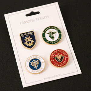 Servicio de Diseño Gratuito, Pins de Esmalte Duro Personalizados con Logotipo, Tamaño y Forma a Medida, para Empresas, Promocionales y de Negocios - Product Image 1