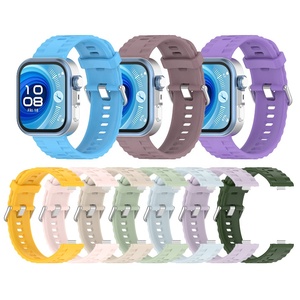 <span class=keywords><strong>Correa</strong></span> de Silicona para <span class=keywords><strong>Huawei</strong></span> <span class=keywords><strong>Watch</strong></span> <span class=keywords><strong>Fit</strong></span> 4 Pro, Accesorio de Repuesto para Pulsera Deportiva, 4 y 3 - Product Image 1