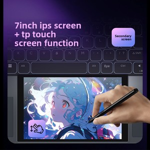 <span class=keywords><strong>Ordinateur</strong></span> <span class=keywords><strong>portable</strong></span> professionnel à double écran 15,6 pouces et 7 pouces, Intel N150, reconnaissance faciale, rotation à 180 degrés, Wi-Fi double bande, écran tactile anglais - Product Image 3