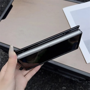 Étui en cuir à motif pour Samsung Galaxy Z Fold 7 5 4 3, nouvelle coque magnétique pour Galaxy Z Fold6 Fold7, compatible avec la charge sans fil - Product Image 5