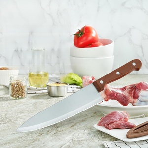 Cuchillo <span class=keywords><strong>de</strong></span> <span class=keywords><strong>chef</strong></span> afilado <span class=keywords><strong>de</strong></span> 8 pulgadas Morden con funda protectora, mango ergonómico, acero inoxidable alemán, apto <span class=keywords><strong>para</strong></span> lavavajillas. - Product Image 6