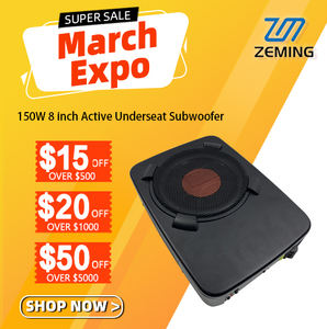 <span class=keywords><strong>Caisson</strong></span> <span class=keywords><strong>de</strong></span> basses actif pour <span class=keywords><strong>voiture</strong></span> <span class=keywords><strong>de</strong></span> 8 pouces, 150 W, haute performance, basses profondes, fin et <span class=keywords><strong>compact</strong></span> pour la mise à niveau audio du véhicule - Product Image 1