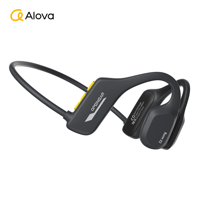 Swimming IP68 Waterproof Bone Conduction Headphone Headsets Sport Wireless Bluetooth Earphone With 8GB Memory Mp3